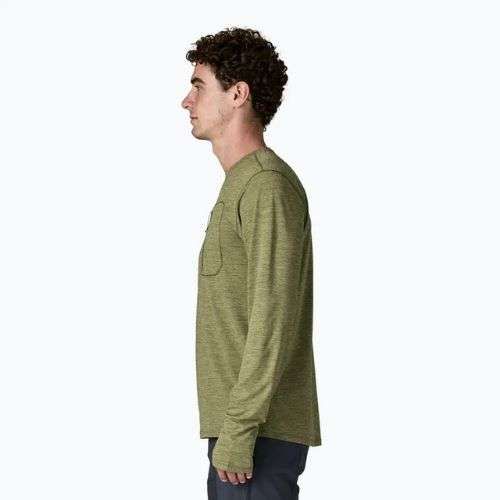 Men's longsleeve Patagonia Capilene Cool Sun caper green/buckhorn green x-dye