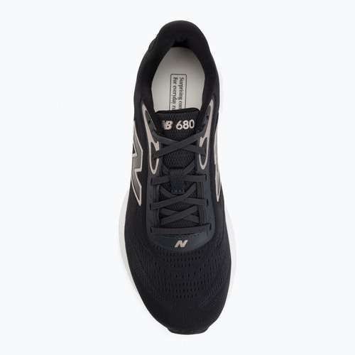 Women's running shoes New Balance Fresh Foam 680's V9 black/phantom/champagne metallic