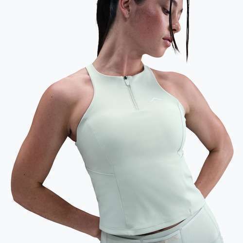 Women's T-shirt Nike Trail Medium Support Sports Bra Tank Top light silver