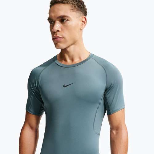 Men's training T-shirt Nike Pro Dri-Fit Tight Fitness mineral slate/black