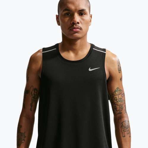 Men's running T-shirt Nike Miler Dri-Fit black