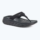 Women's flip-flops HOKA Ora Recovery Flip Flops black/dark gull gray