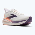 Women's running shoes Brooks Glycerin 23 white/mulled grape/clear