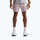 Men's running shorts Nike Stride Dri-Fit Brief-Lined 7" particle rose