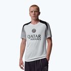 Men's football T-shirt Nike Paris Saint-Germain Strike SE white/atmosphere grey/black