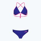 Two-piece swimsuit aquafeel Sun Bikini blue pink flames