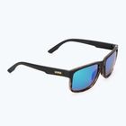 Sunglasses UVEX Poise black demi matt/mirror green