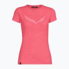 Women's trekking shirt Salewa Solid Dry pink 00-0000027019
