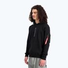 Men's Alpha Industries Puff Print Hoodie black