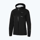 Women's running jacket Mizuno Trail Waterproof 20K Hooded black