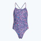 Nike Hydrastrong Lace Up Back university blue children's one-piece swimsuit