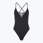 Women's one-piece swimsuit Nike Sneakerkini 2.0 Crossback black