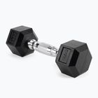 XTREXO Hex HXD25 rubberised dumbbell 2.5 kg