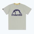 Men's T-shirt MANTO Vibe 25 light grey/dark purple