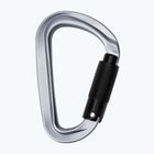 Climbing carabiner Mammut Classic HMS Twistlock Plus light grey
