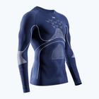 Men's thermal base layer top X-Bionic Energy Accumulator 4.0 marine/optical white