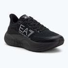 Shoes EA7 Emporio Armani Wave Cracking full black / silver