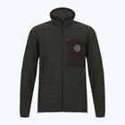 Men's fleece sweatshirt CMP 35H3907 Melange Knitted forest melange/nero/ferrari