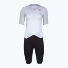 Women's cycling suit Castelli Free Sanremo 3 SS W white/black