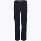Women's CMP Zip Off trekking trousers black/pink 3T51446/05UG
