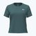 Women's training T-shirt Under Armour Tech Wordmark Tape rack green/black/white