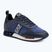 Shoes EA7 Emporio Armani Black & White Suede sky captain / deep cobal / mineral