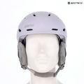 Smith Mirage matte lunar fog ski helmet 9