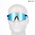 Tifosi Vogel SL crystal smoke/smoke bright blue sunglasses 5