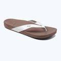 Women's REEF Cushion Cloud flip flops white and brown RF0A3FDSCLD 9