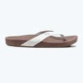 Women's REEF Cushion Cloud flip flops white and brown RF0A3FDSCLD 10