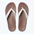 Women's REEF Cushion Cloud flip flops white and brown RF0A3FDSCLD 11