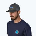 Patagonia P-6 Logo LoPro Trucker cap forge grey 3