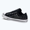 Chuck Taylor All Star Studded black/silve/white children's trainers 3