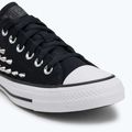 Chuck Taylor All Star Studded black/silve/white children's trainers 7