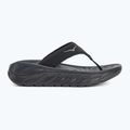 Women's flip-flops HOKA Ora Recovery Flip Flops black/dark gull gray 2