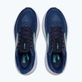 Women's running shoes Brooks Ghost 17 navy/green/turquoise 8