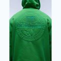 Men's Napapijri B-Kander Hooded green kelly sweatshirt 5