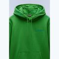Men's Napapijri B-Kander Hooded green kelly sweatshirt 8