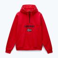 Men's Napapijri Burgee Half Zip Hooded 2.0 red goji sweatshirt 5
