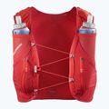 Running vest Salomon ADV SKIN 12 Set flame scarlet/haude red