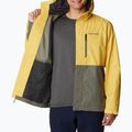 Columbia men's Hikebound rain jacket yellow-green 1988621 4