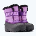 Sorel Childrens Snow Commander gumdrop/purple violet snow boots 8