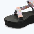 Teva Flatform Universal retro shapes pear blue women's sandals 7