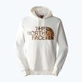 Men's The North Face Standard Hoodie gardenia white/coal brown water distortion print 4