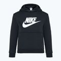 Children's Nike Club Fleece Hoodie black/white 8