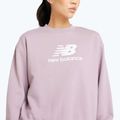 Women's New Balance French Terry Stacked icewine sweatshirt 4