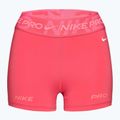 Nike Pro Mid Rise 3" women's training shorts aster pink/pinksicle/hot punch/white