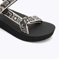 Teva Midform Universal women's sandals neon floral black / white 7