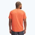 Men's training T-shirt Under Armour Tech Textured fire/ares red/castlerock 2