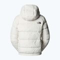 Women's down jacket The North Face Hyalite Down Hoodie white dune 3